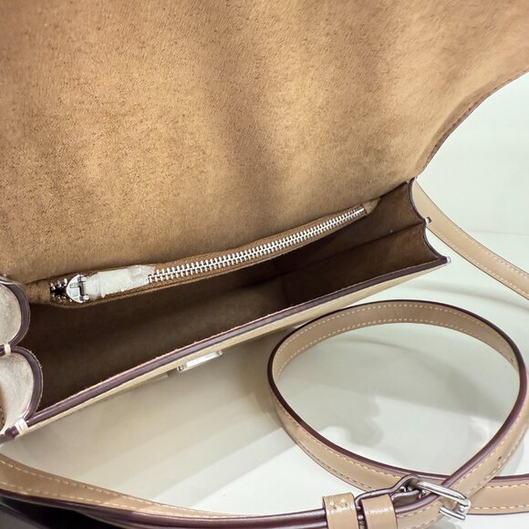 Coach Courtney Top Handle Bag In Signature Canvas CCE22 - Picture 5 of 6